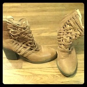 Free People leather booties